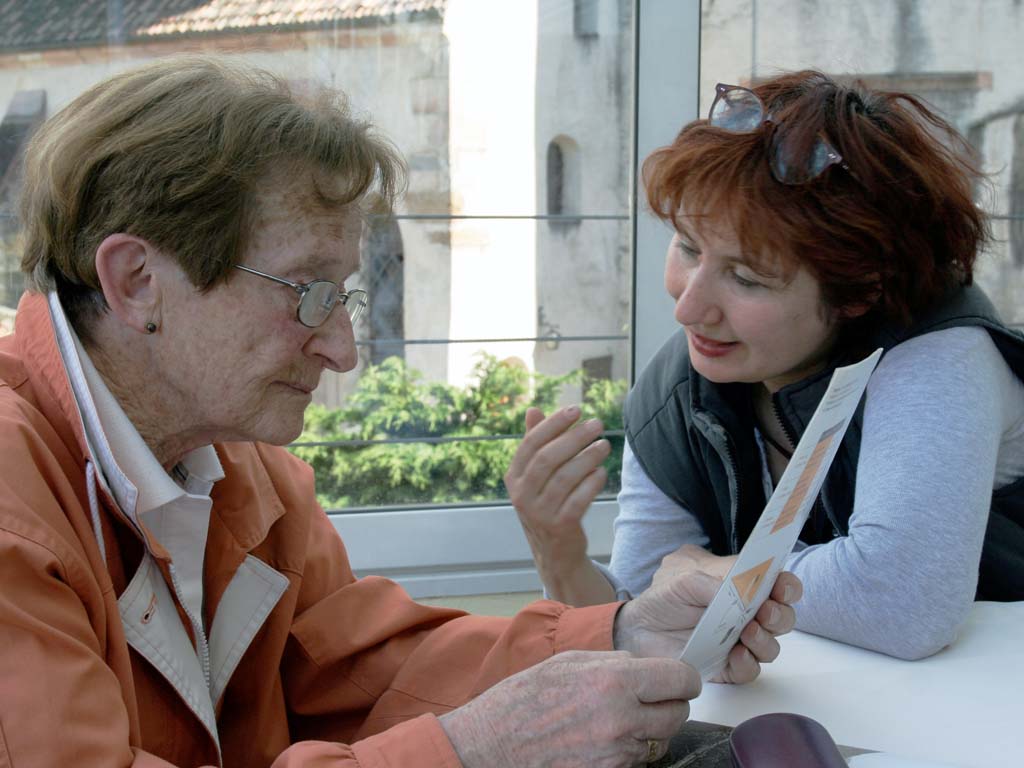 Abbildung Maridl Innerhofer and Ruth Deutschmann