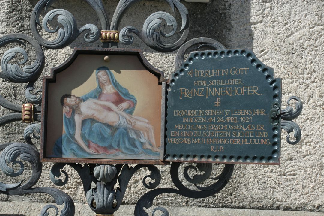 Abbildung Innerhofer Franz, grave